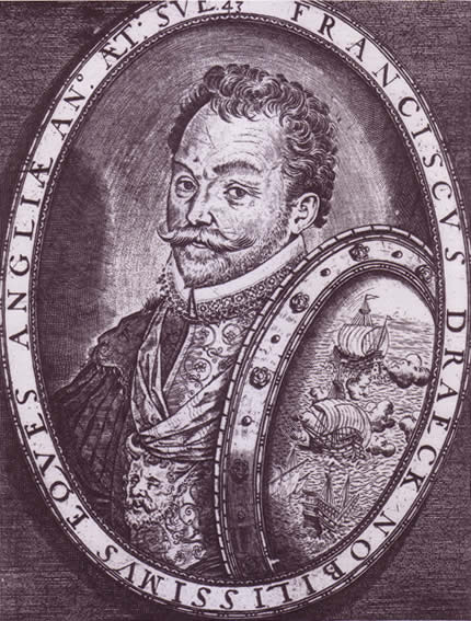 Drake's Portrait a few years after circumnavigation